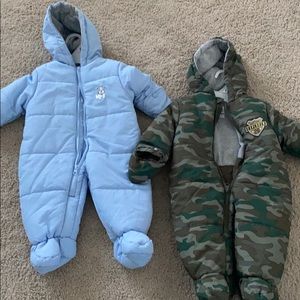 Baby boys snow suits